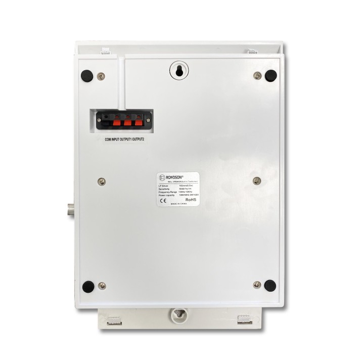 Enceinte murale close 2 voies blanche - 10/5/2,5 W / 100 V Rondson