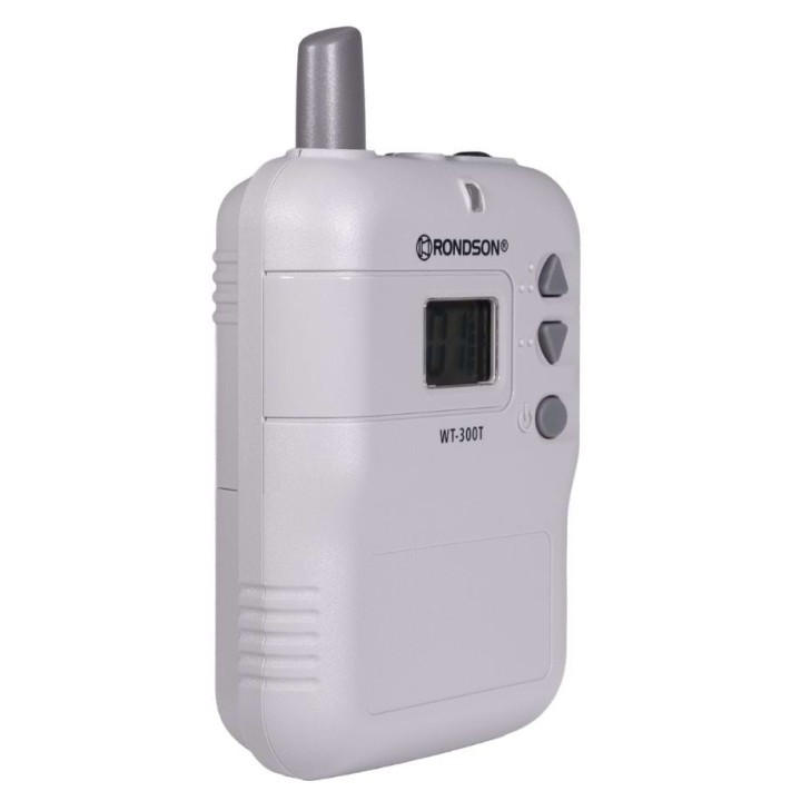Emetteur de visite UHF avec micro cravate Rondson