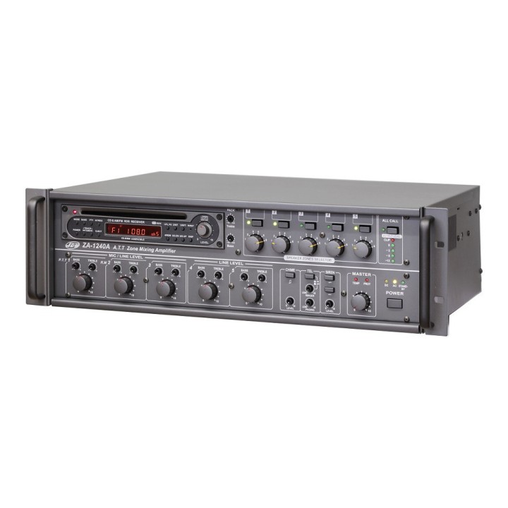 Ampli-préampli 120W 6 entrées Source intégrable 4 Ohms 5 lignes Rondson
