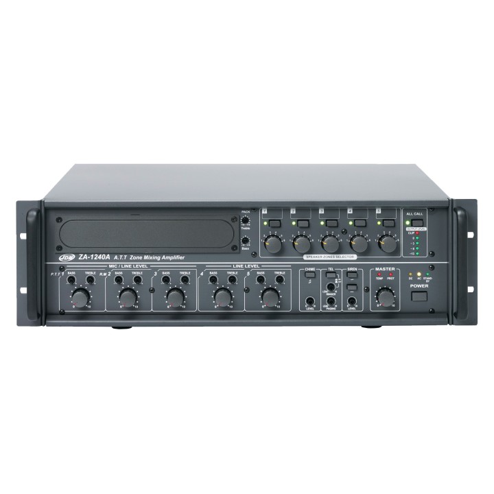 Ampli-préampli 240W 6 entrées Source intégrable 4 Ohms 5 lignes Rondson