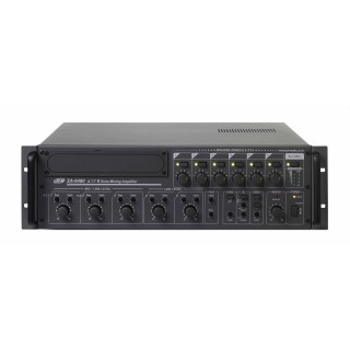 Ampli-préampli 600W 6 entrées Source intégrable 4 Ohms 6 lignes Rondson