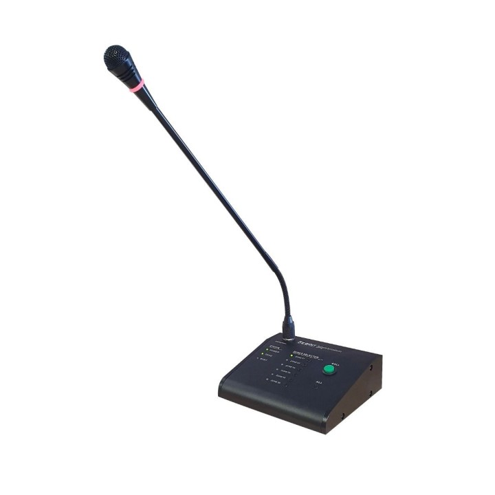 Pupitre microphone Rondson RNS-MP-6 | 6 zones | série AME-6 Rondson