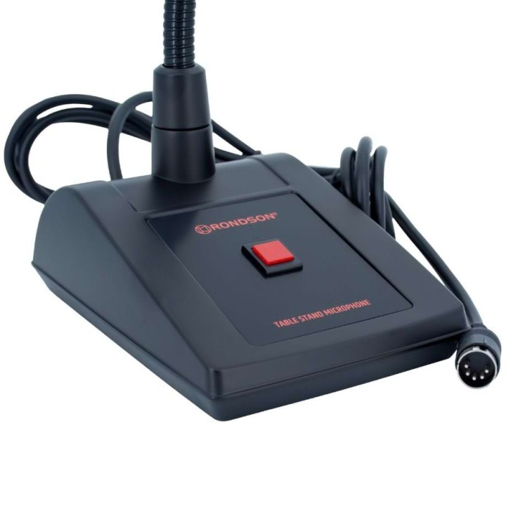 Pupitre micro Rondson RNS-PA-100D | bouton poussoir | modulation/télécommande (sym.) Rondson