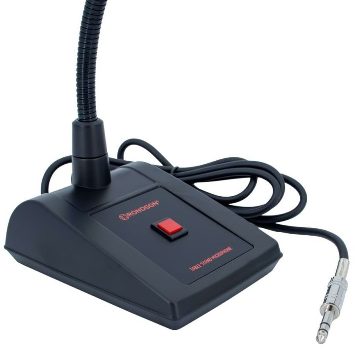 Pupitre micro Rondson RNS-PA-100J | bouton poussoir | modulation/télécommande sym. Rondson