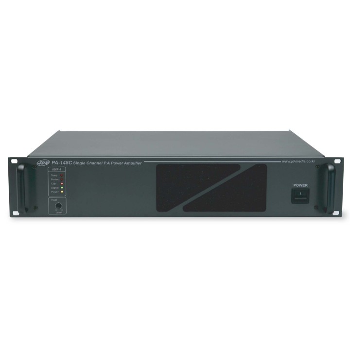 Amplificateur Rondson RNS-PA-112-C | 1 x 120 W | 70/100 V | 24V/230V | 19" 2U Rondson