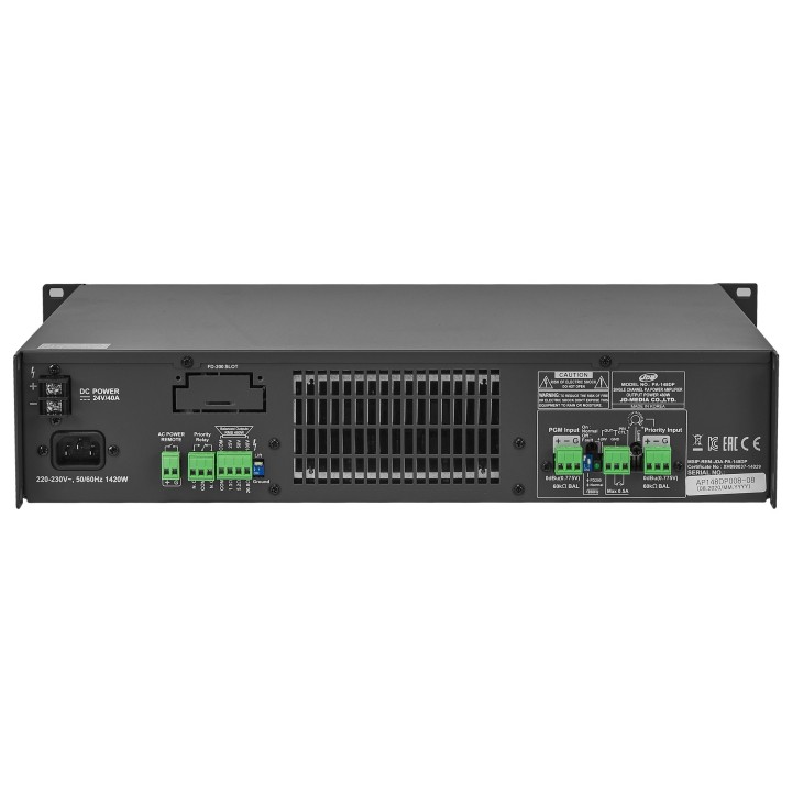 Amplificateur Rondson RNS-PA-148-DP | 1x480W | 25V/50V/100V Rondson
