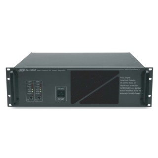 Amplificateur de puissance Rondson RNS-PA-248-DP | 2 x 480W | 50/70/100V 19p 3U Rondson