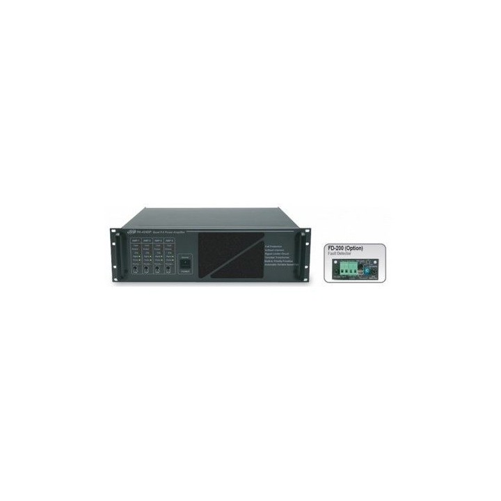 Amplificateur 4 canaux Rondson RNS-PA-412-DP | 4 x 120W | 25V/50V/100V Rondson