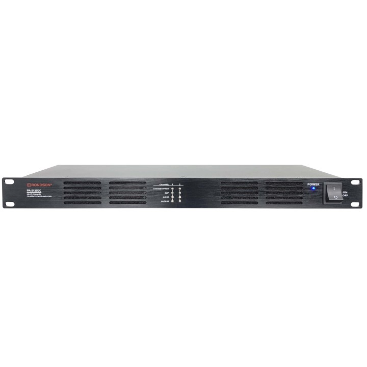 Amplificateur de puissance Rondson RNS-PA-2120DC | 2 x 120 W | Class D DC 24 V Rondson