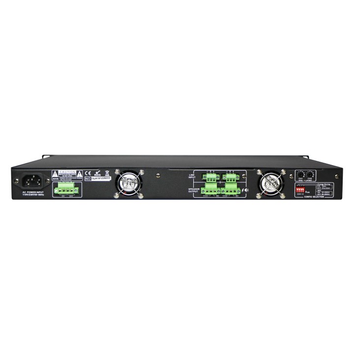 Amplificateur de puissance Rondson RNS-PA-2120DC | 2 x 120 W | Class D DC 24 V Rondson