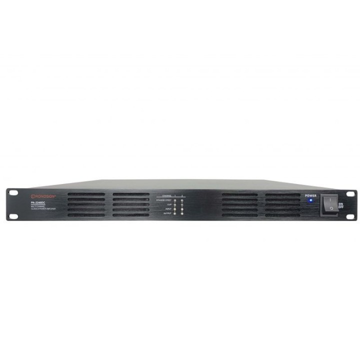 Amplificateur de puissance Rondson RNS-PA-2240DC | 2 x 240 W | Class D | DC 24 V Rondson
