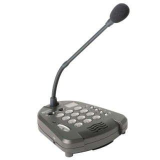 Pupitre microphone d'appel Rondson RNS-PAD500 | enregistrement numérique | annonces multi-zones Rondson