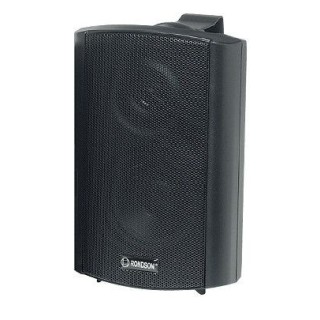 Enceinte bass-réflex 2 voies Rondson RNS-PBT-60-N | noire | 8 Ohms 60W /100V Rondson