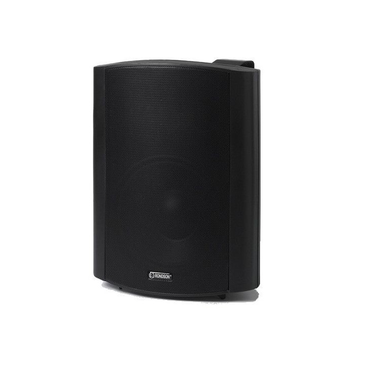 Enceinte bass-reflex 2 voies Rondson RNS-PBT-80-N- | noire | 8 Ohms 80W/100V 50-30-20-10W Rondson