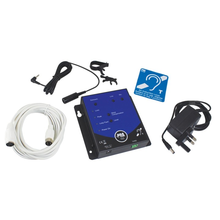 Kit boucle à induction de comptoir Rondson RNS-PDA103C | micro AMT | boucle d’induction comptoir Rondson