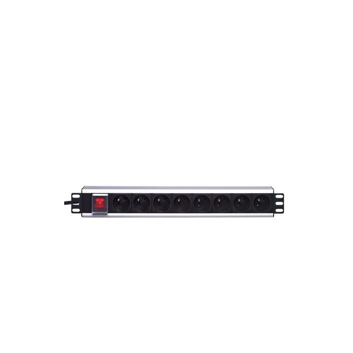 Réglette de distribution Rondson RNS-RCS-V8 | 8 prises Schuko | interrupteur ON/OFF | cordon secteur Rondson