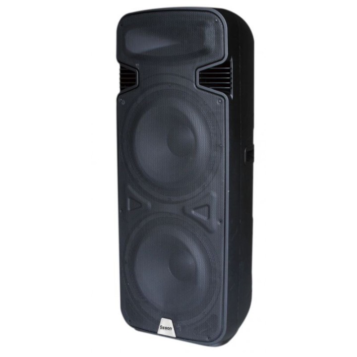 Enceinte amplifiée Rondson RNS-RUNNER215 | 500 W | 2 micros UHF | Bluetooth USB/SD/MP3 Rondson