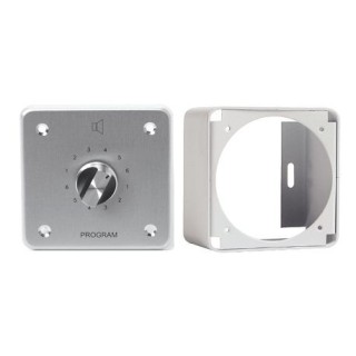 Sélecteur de programme audio Rondson RNS-SL-6 | 6 sources ligne 100 V | boîtier métal Rondson