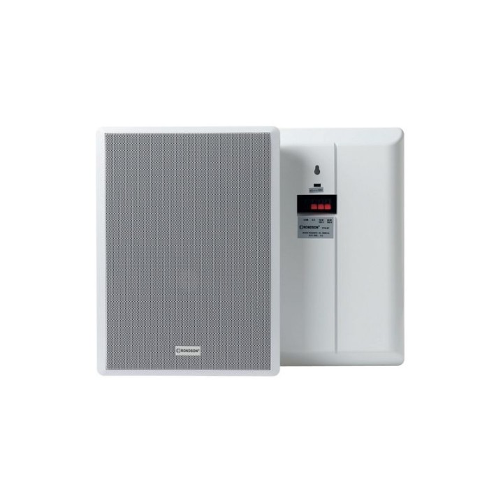 Enceinte murale 2 voies Rondson RNS-SLIM-8T | blanche | 100 V | 20/10 W | 4 W Rondson