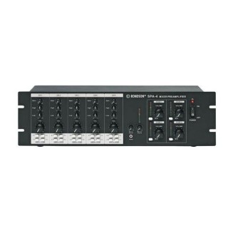 Préamplificateur Rondson RNS-SPA-4 | 6 entrées routables | 4 zones de sortie Rondson