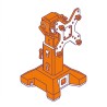 Pied pour écran mur d’images Dahua DHI-LS460UC-E/U-D | 46" | fixation 1000 mm