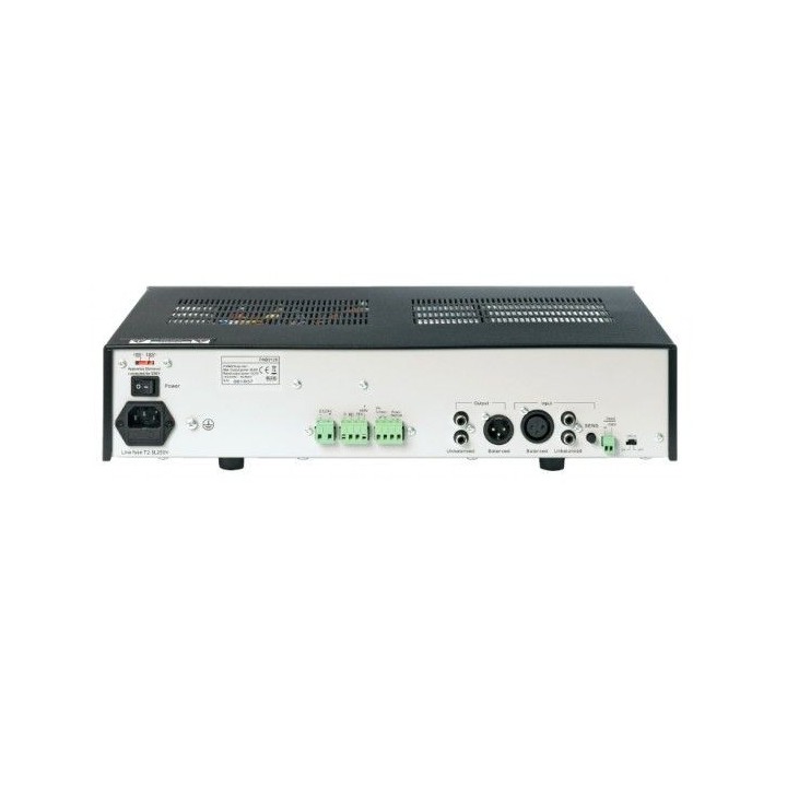 Amplificateur de puissance Rondson RNS-AP-480/2 | 480 W | ligne 70 V/100 V | 8 Ohms