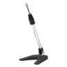 Pied de micro de table Rondson RNS-DD-094W | embase lourde | tige télescopique chromée