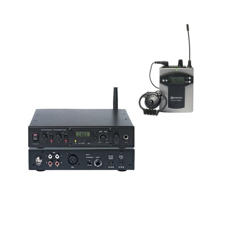 Station émetteur fixe UHF Rondson RNS-EJ-770T/EJ-7R | système de visite | émission longue portée