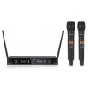 Ensemble UHF double Diversity Rondson RNS-BE-1020/2MIC | 2 microphones main | réception stable