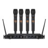 Ensemble UHF double Diversity Rondson RNS-BE-1040/4MIC | 4 micros main | réception stable longue portée