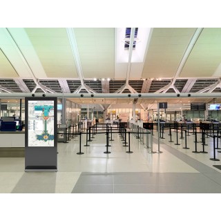 Totem intérieur Edbak IDS10.65 | 65" | Support Totem Edbak