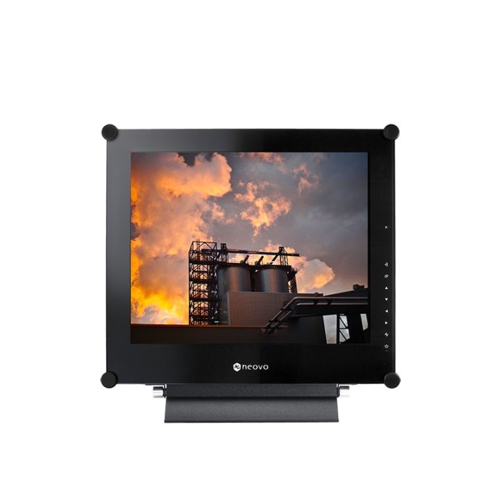 Neovo - Ecran LED de sécurité 17p SXGA, 300cd/m² - Métal - Noir AG Neovo