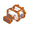 Kit environnement difficile inférieur Christie CHR-163-196107-XX | protection renforcée | usage extérieur/industriel 24/7