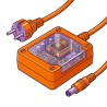 Adaptateur secteur AVer AVE-PSUM90UHD | 5V 3A | pour M70W/M90UHD
