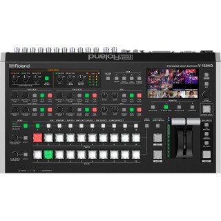 Mélangeur vidéo de streaming Roland ROL-V-160HD | 16 entrées SDI/HDMI | sortie USB-C webcast Roland