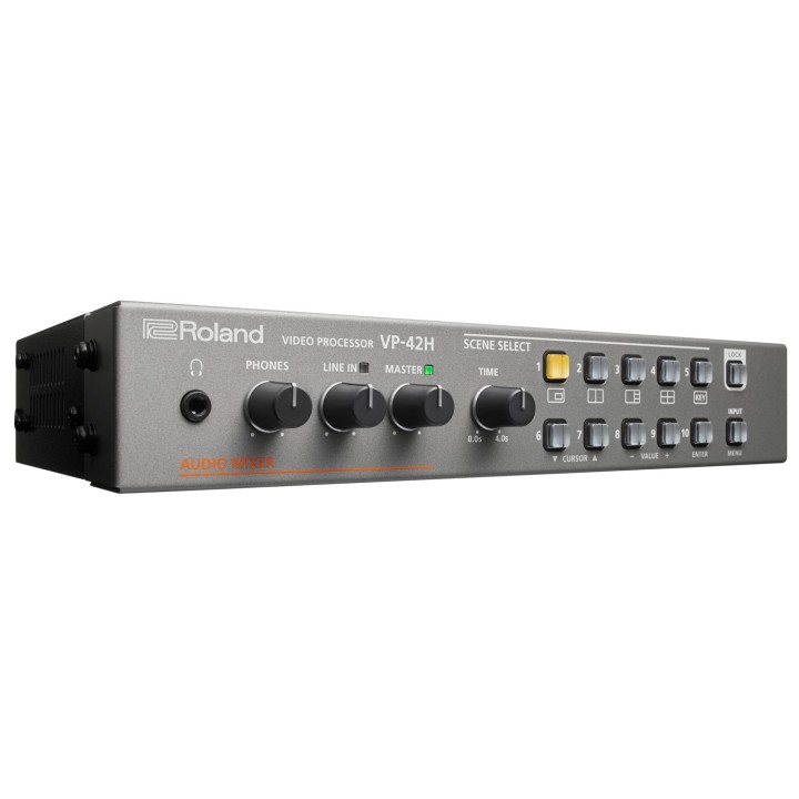 Processeur vidéo quad Roland ROL-VP-42H | PiP | contrôle LAN Roland