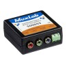 Balun composante Vidéo/IR Pass-Thru Muxlab 500055 | connectique F | transmission pass-thru Muxlab
