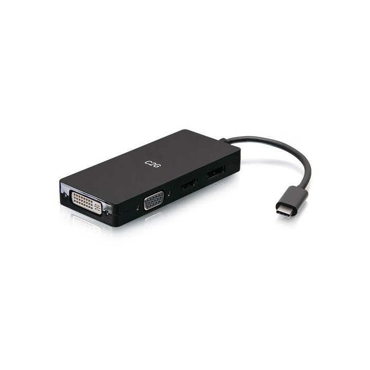 C2G - USB-C Multiport Adapter HDMIDVIVGADP C2G