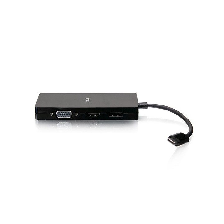 C2G - USB-C Multiport Adapter HDMIDVIVGADP C2G