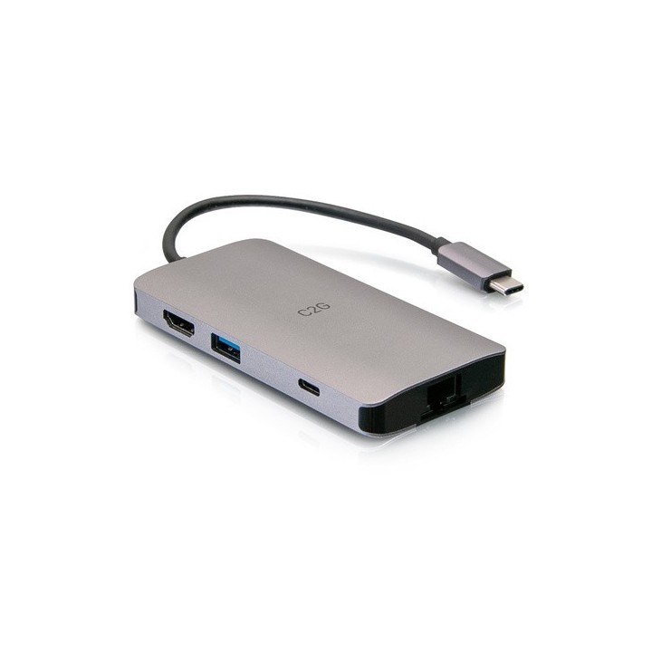 C2G - USB-C Mini Dock HDMI 4K302USBEthSD C2G