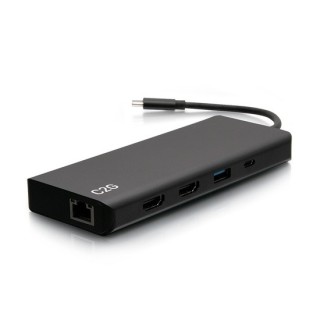 C2G - Dual Video Docking w/RJ45 w/No PSU TAA C2G