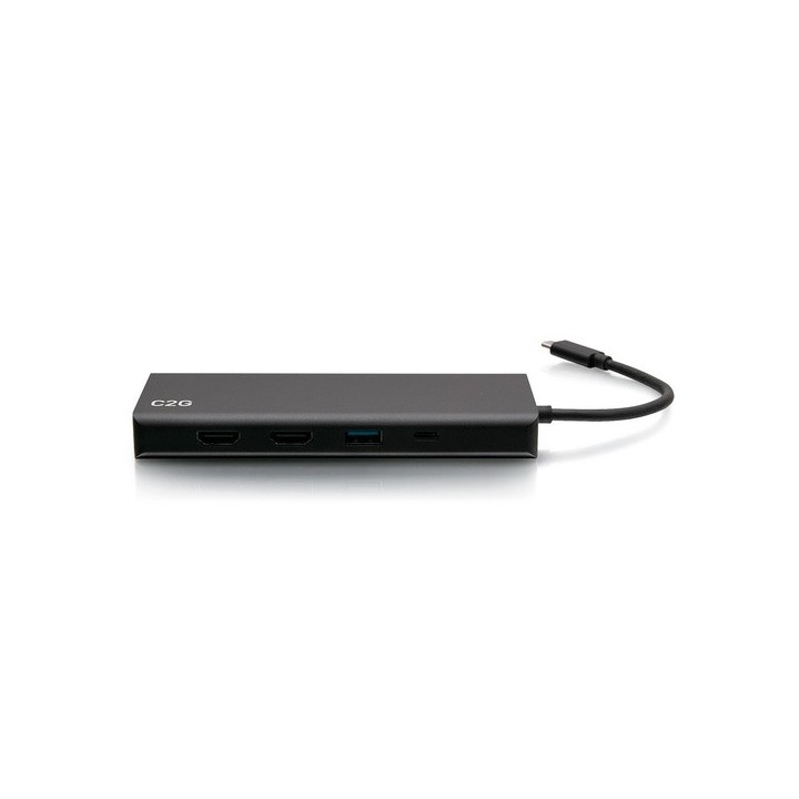 C2G - Dual Video Docking w/RJ45 w/No PSU TAA C2G