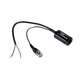 Balun CCTV Muxlab 500024 | Power-Thru | transmission vidéo sur paire torsadée