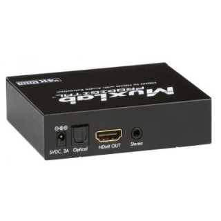 Extracteur audio HDMI Muxlab 500431 | HDMI vers HDMI | UHD 4K