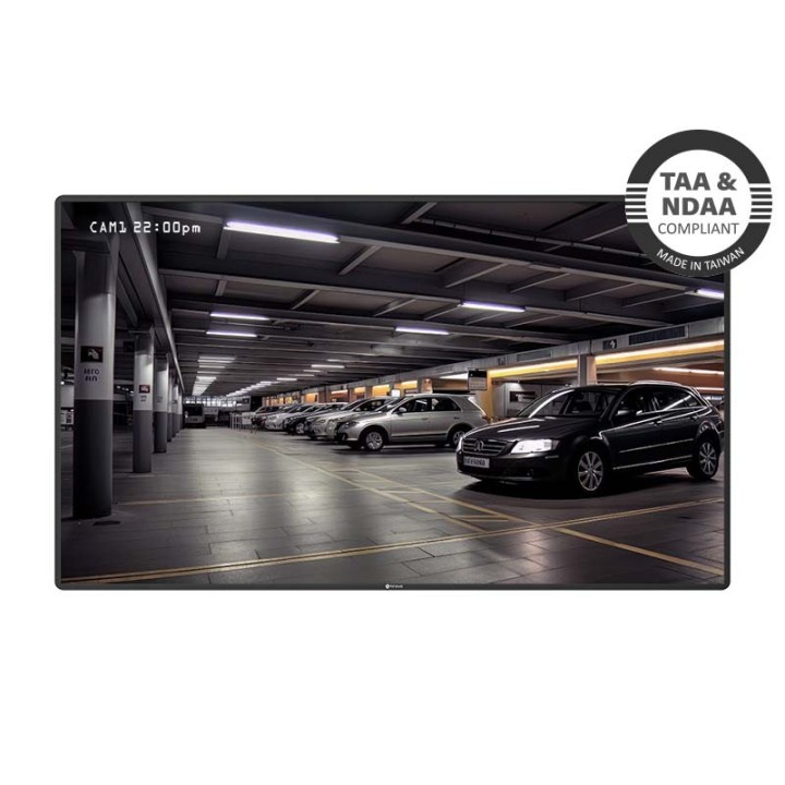 Neovo - Ecran de surveillance 55p 24/7 UHD 3840 x 2160 450 cd/m² - N AG Neovo