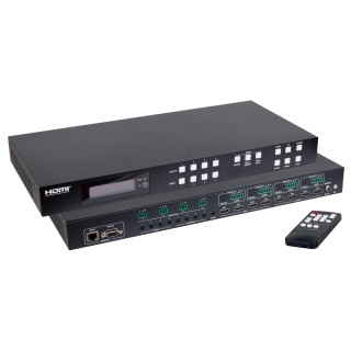 Matrice HDMI 2.0 Muxlab 500428 | 4x4 | multiviewer sans latence