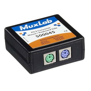 Balun VidéoEase PS/2 Muxlab 500045 | convertisseur clavier/souris | transmission vidéo longue distance