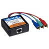 Balun composante vidéo/IR pass-thru Muxlab 500054 | transmission sur câble UTP | pass-through IR