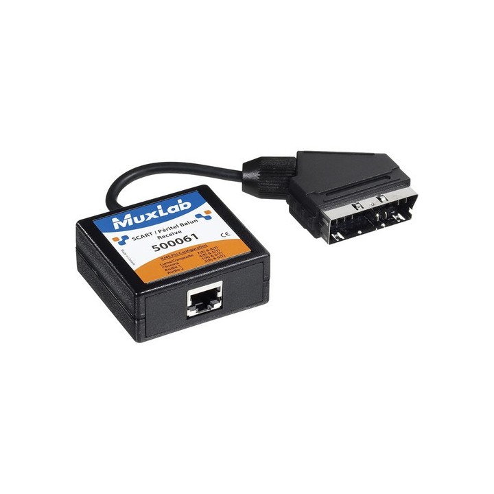 Balun vidéo Péritel Muxlab 500061 | diffuseur | VidéoEase