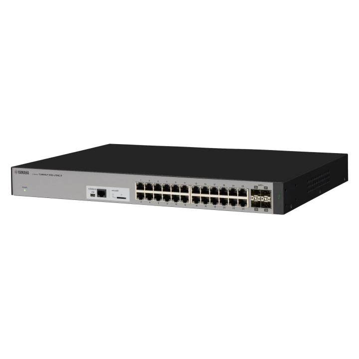 Commutateur réseau Yamaha YAM-SWR2310-28GT | L2 | 24 ports RJ45 | Gigabit Ethernet